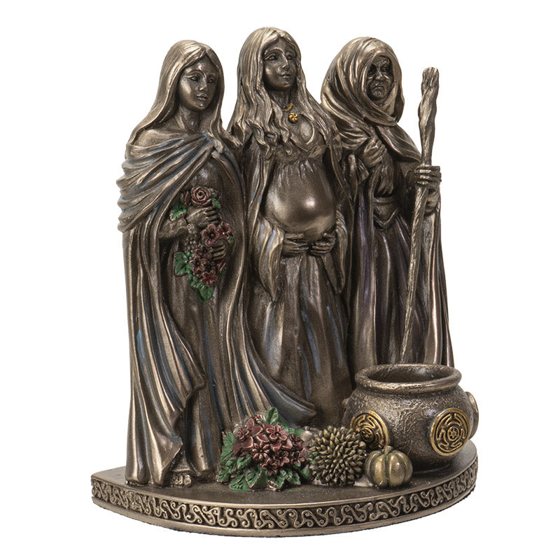 Celtic Moon Goddess Statue with Tree of Life