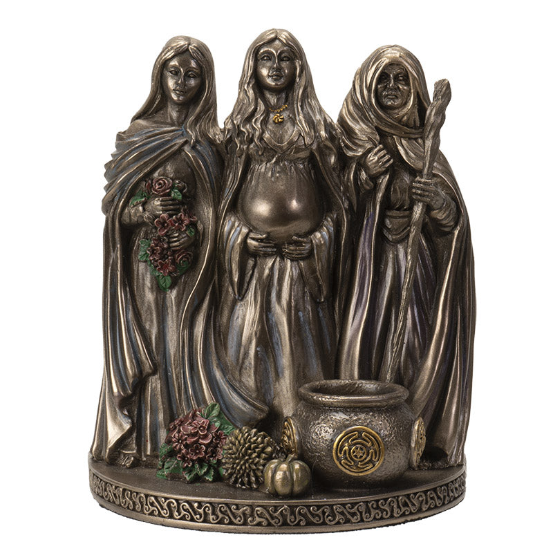 Celtic Moon Goddess Statue with Tree of Life