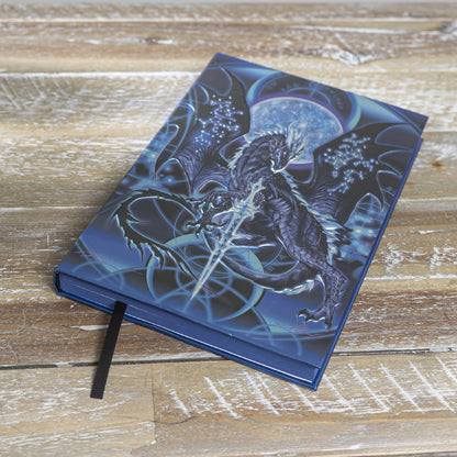 8 Inches Night Blade Dragon Journal with Embossed Cover by Ruth Thompson [hardcover]