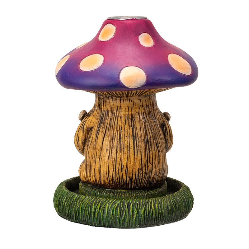 Mushroom Gnome Backflow Incense Burner