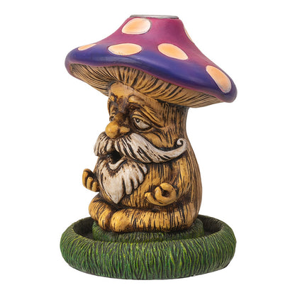 Mushroom Gnome Backflow Incense Burner