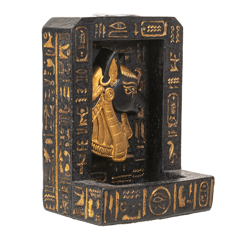 Bastet Guardian Backflow Incense Burner