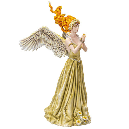 13.5" Tall Spirit of Flame Fairy Spirit of Light and Fire with Angelic Wings by Nene Thomas