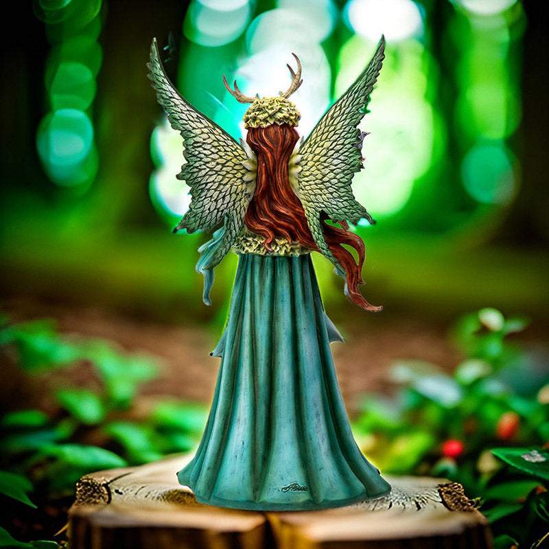 18" Tall Large Fantasy Caretaker Fairy of The Forect - Magical Wildife Protector by Amy Brown ? Statue for Indoor and Outdoor Decor Colletible Figurine