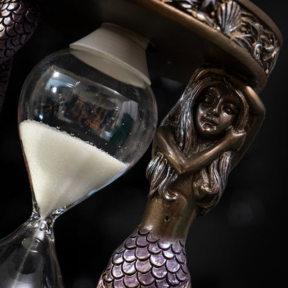 Height Seashell and Mermaid Sand Timer