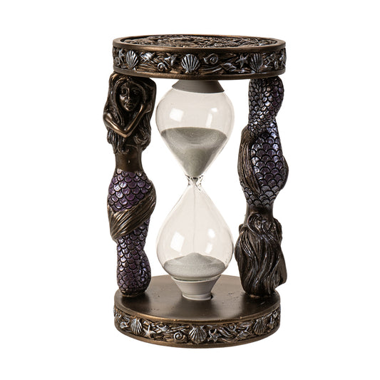 Height Seashell and Mermaid Sand Timer