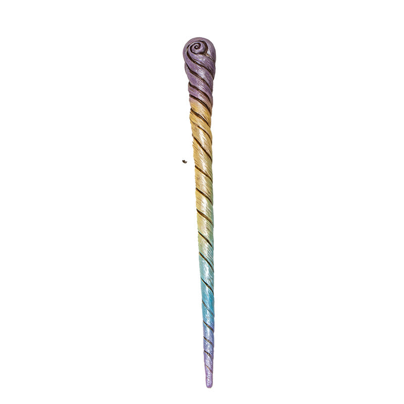 Spiral Unicorn Horn Wand 13 Inches