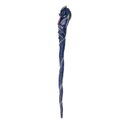 14 Inches Skyborne Air Dragon Wand, Mystical Wizards and Witches Magic Wand, Handcrafted Resin Wand for Halloween and Fantasy Collectors