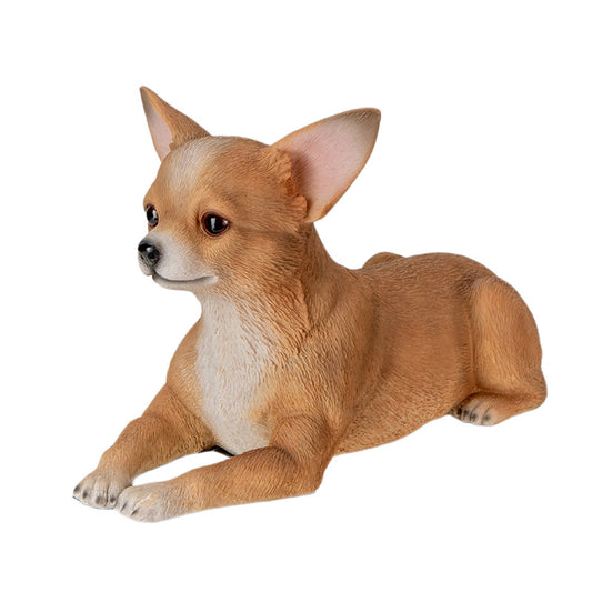 Chihuahua Dog Statue 11"