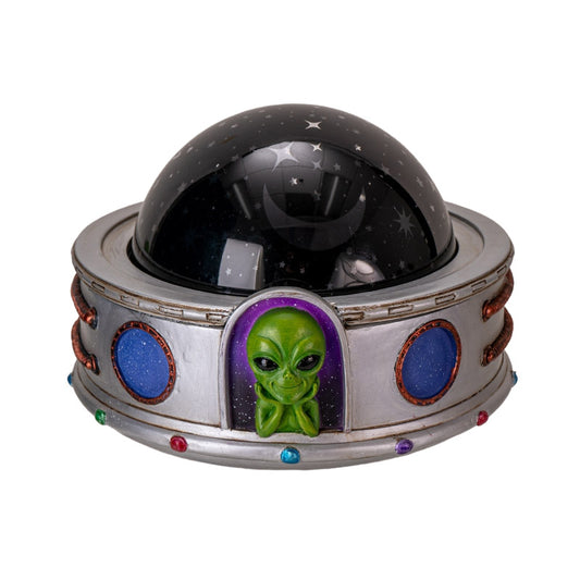 Alien UFO Projector Night Light Space with Star and Moon