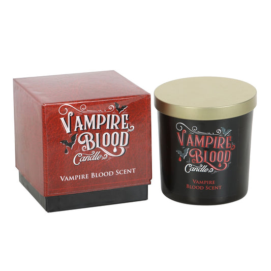 Vampire Blood Candle by Something Different UK Halloween Themed Scented Candle for Spooky Home Decor Vampire Blood Scent in Decorative Jar Perfect for Gothic Home Decor