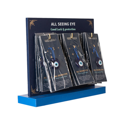 24PC All Seeing Eye Charm with Display by Something Different UK