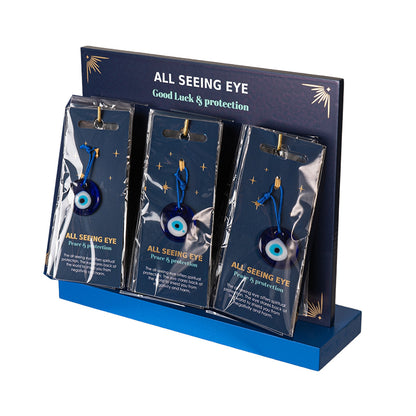 24PC All Seeing Eye Charm with Display by Something Different UK