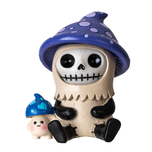 Purple Kinoko Furrybones in Mushroom Costume with Little Mushroom Friend