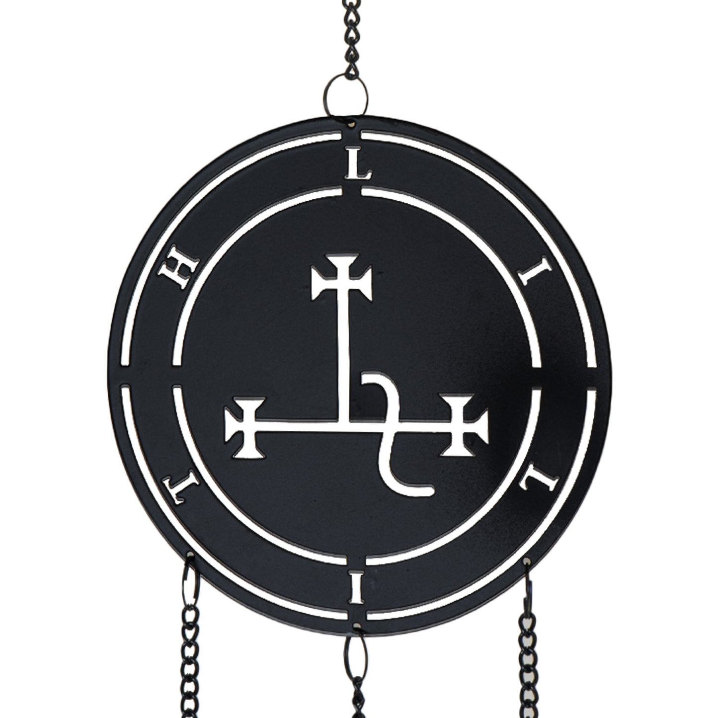 Seal of Lilith Hanging Decoration by Alchemy England with Crescent Moon and Sigil Symbols and Gothic Design Perfect for Wall Hanging or Home Decor Unique Gift