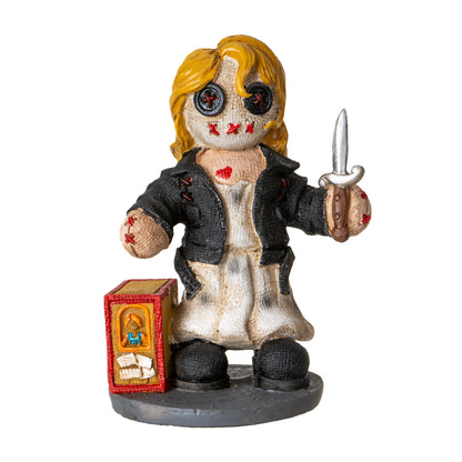 Pinheads Tiff Collectible Figurine by Ruben Macias Detailed Resin Statue Holding Dagger Perfect for Gothic Decor or Unique Exclusive Collectible Gift 4.3" Tall