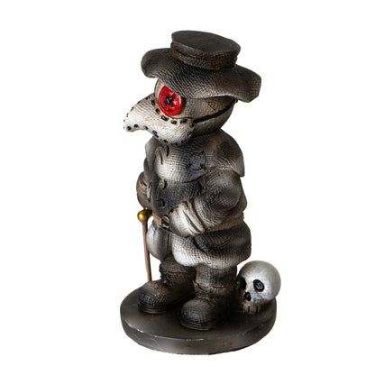 Pinheads Dr. Plague Collectible Figurine by Ruben Macias Detailed Resin Statue with Classic Plague Doctor Design Perfect for Decor or Unique Exclusive Collectible Gift 4.5" Tall