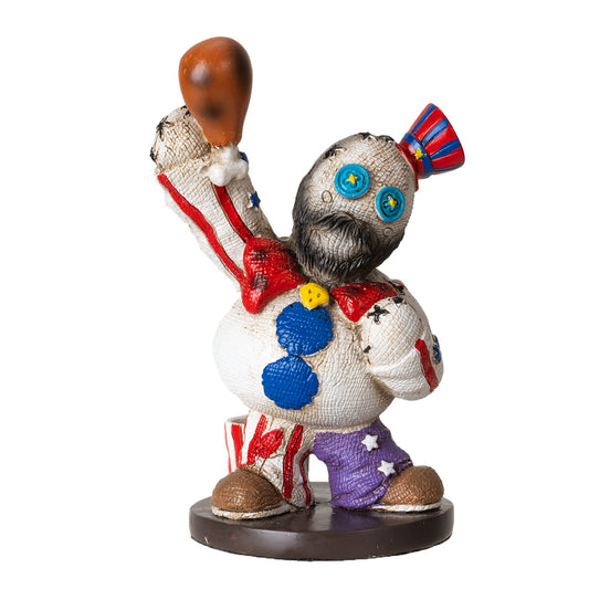 Pinheads Spaulding Collectible Figurine by Ruben Macias Detailed Resin Statue with Chicken Leg Perfect for Gothic Decor or Unique Exclusive Collectible Gift 4.5" Tall