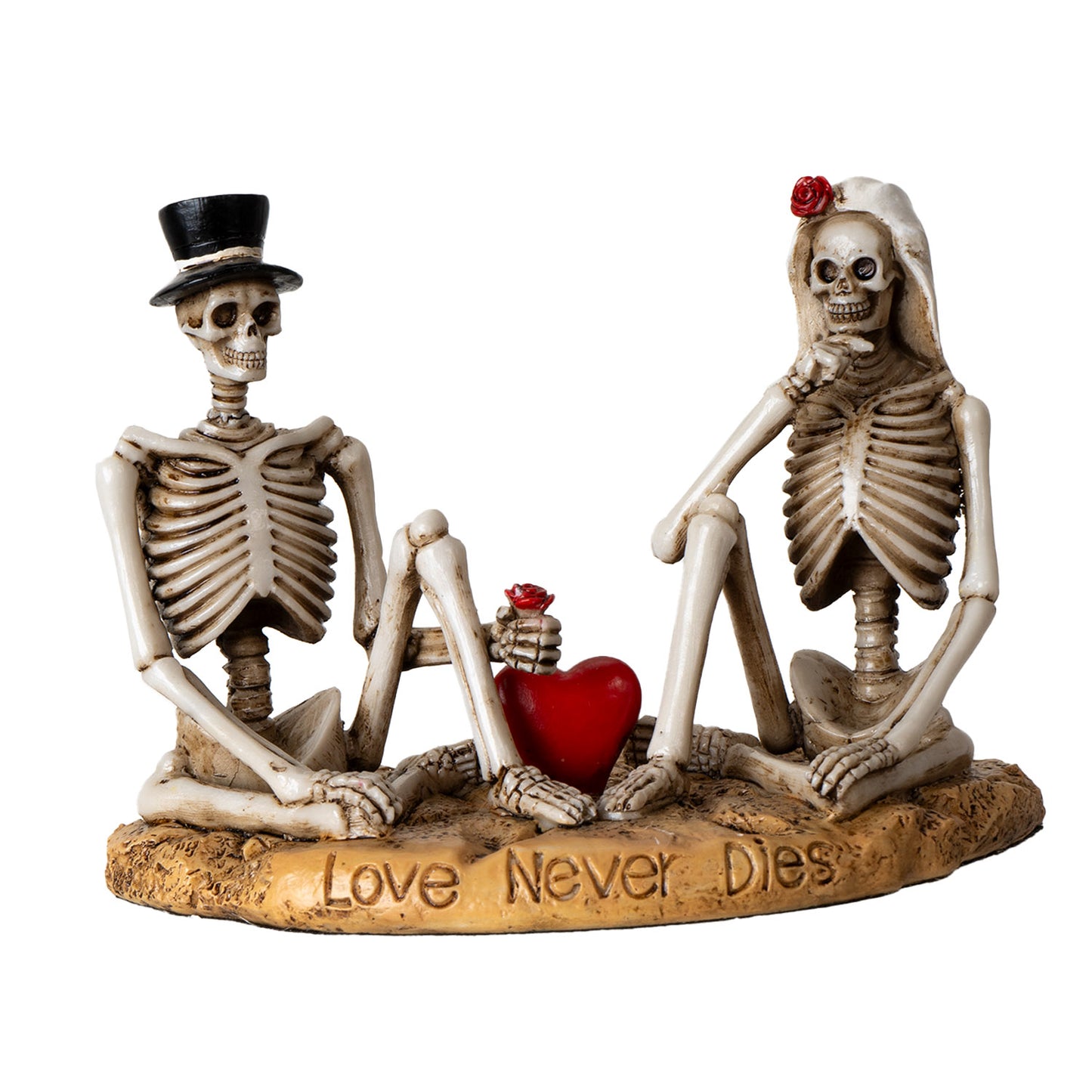 Eternal Love Skeleton Couple Figurine Unique Day of The Dead