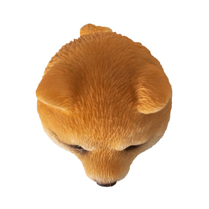 Shiba Inu 2.17" Tall Bobble Head Figurine Adorable Dog with Wobbling Head for Desk or Car Decor