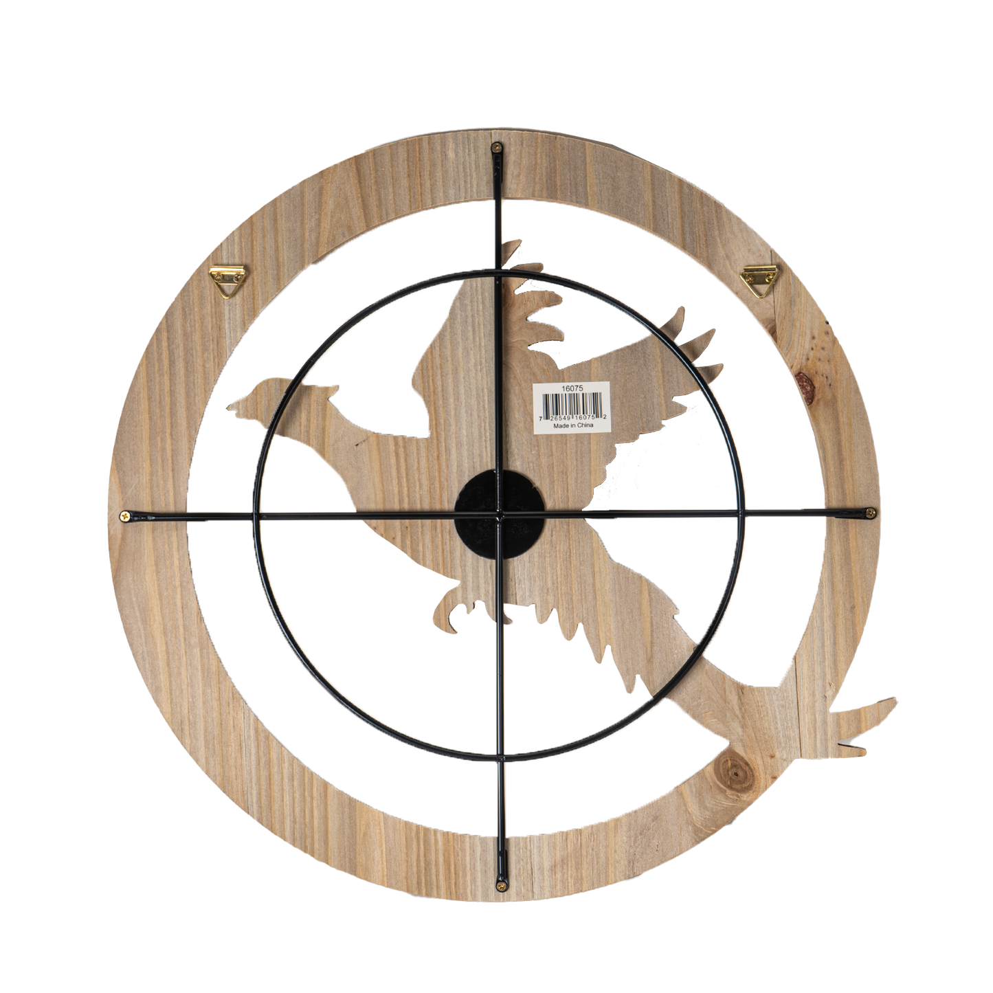 Pheasant Hunting Target Bullseye Wall Plaque MDF Board Man Cave Outdoor Enthusiast Wall Art 15 Inch Wide