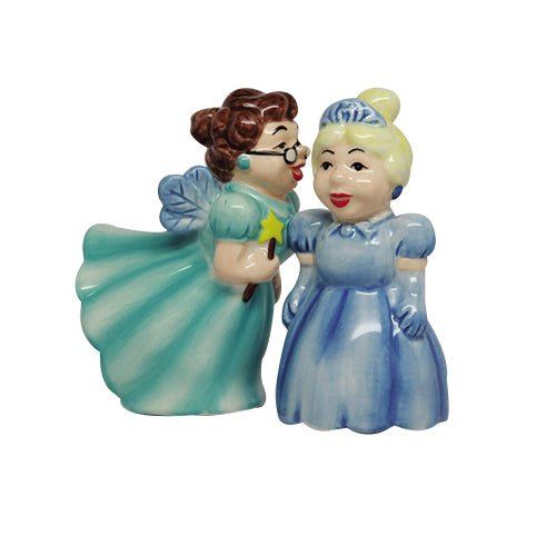 Fairy Tales Princess Ceramic Salt and Pepper Shaker Set Home Kitchen Decor