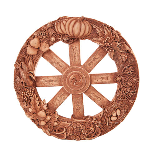 Pagan Wheel of The Year Wall Plaque