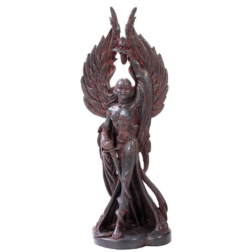 Celtic Goddess Morrigan Home Decor Statue Made of Polyresin