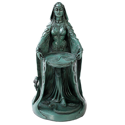 Irish Triple Goddess Danu Figurine Don Divine Feminine Source Wisdom Wealth Strength Statue