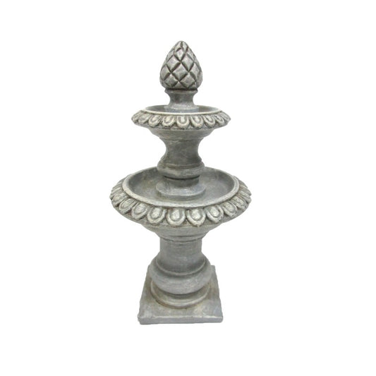 Enchanted Garden Classic 3 Tier Fountain Mini Fairy Garden Decorative Accessory 4.75 inch Tall