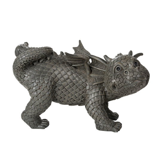 Dragon Peeing Lawn Dragon Garden Display Stone Finish