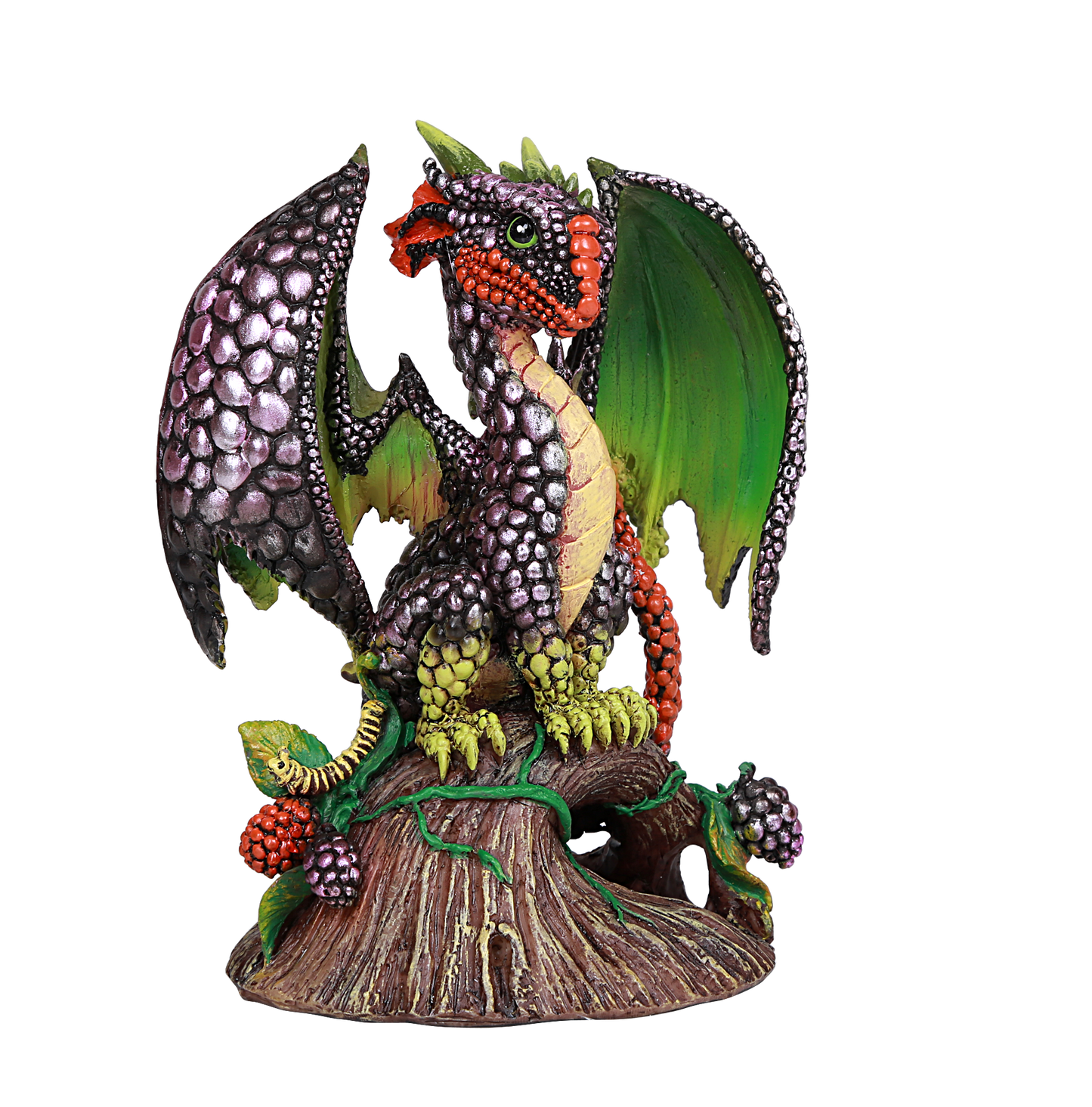 BlackBerry Pattern Dragon Scales Statue by Stanley Morrison