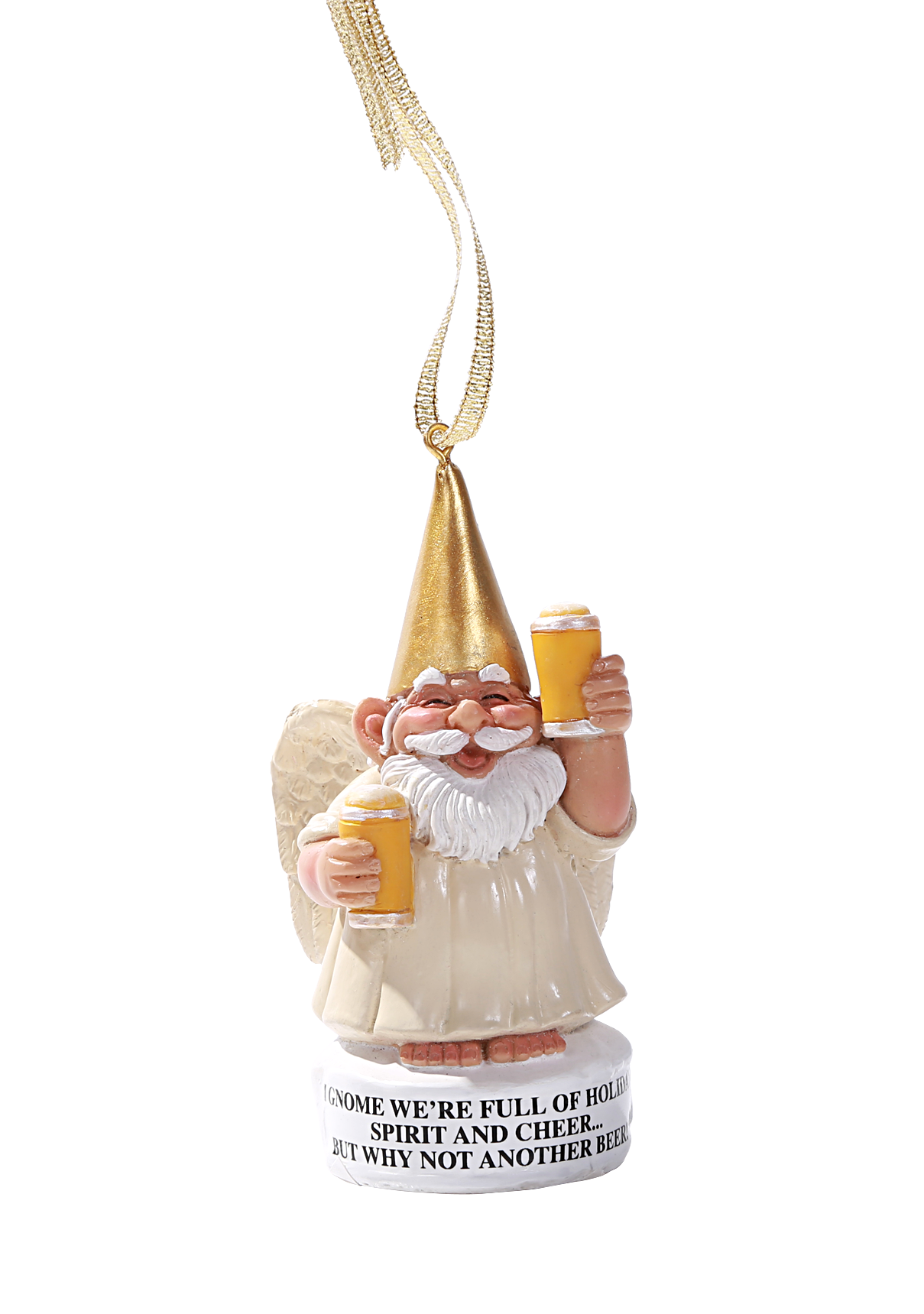 Angel Gnome Hanging Ornament Holiday Cheer Christmas Home Decor