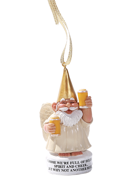 Angel Gnome Hanging Ornament Holiday Cheer Christmas Home Decor