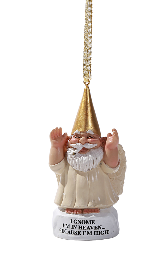 Angel Gnome Hanging Ornament Holiday High Heaven Christmas Home Decor Weed