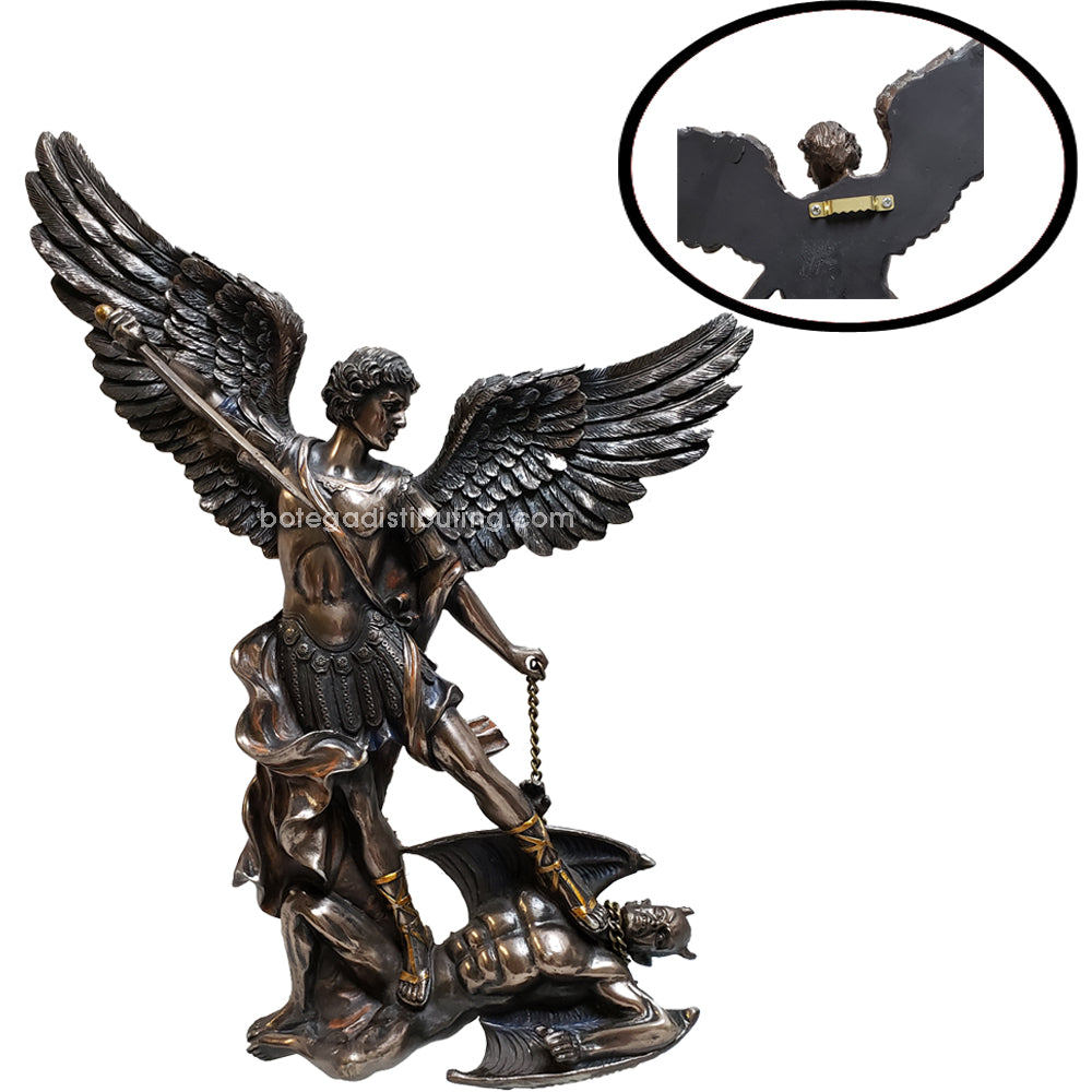 St. Michael Great Protector Archangel Defeating Satan Wall Plaque Saint