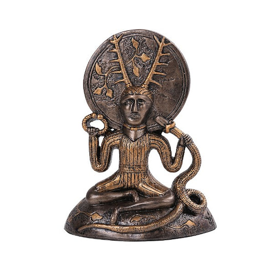 Pacific Giftware PT Celtic God Cernunnos Sitting Position Resin Figurine