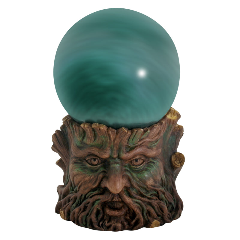 Greenman Water Globe Storm Ball Figurine Home Decor Fantasy Statue