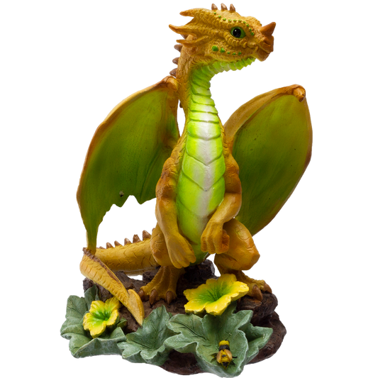 Dragon Fantasy Honeydew Dragon Resin Figurine