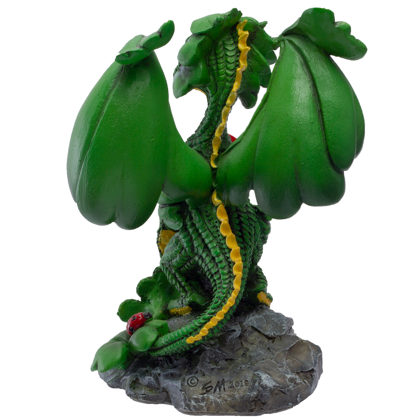 Pacific Giftware Dragon Fantasy Lucky Clover Dragon Resin Figurine