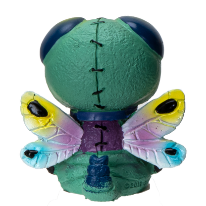 Furrybones Summit Collection Dragonfly Tombo Figurine Decorative Signature Skeleton in Colorful Dragonfly with Cute Wing