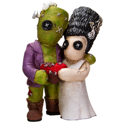 Pacific Giftware Immortal Love Frankenstein & His Bride Pinhead Monster Collection