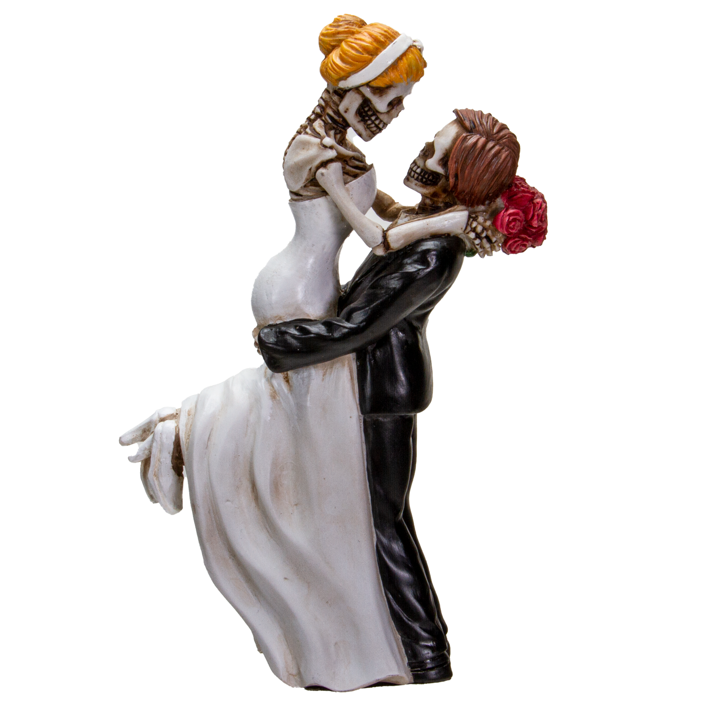 Pacific Giftware Love Never Dies Groom Lifts Up Bride Wedding Couple Resin Figurine