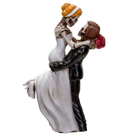 Pacific Giftware Love Never Dies Groom Lifts Up Bride Wedding Couple Resin Figurine