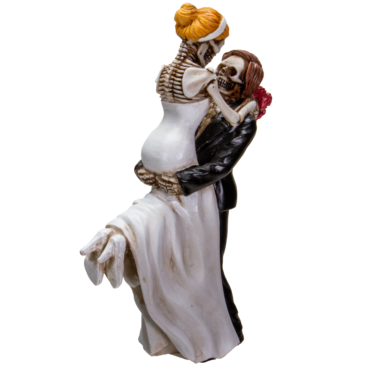 Pacific Giftware Love Never Dies Groom Lifts Up Bride Wedding Couple Resin Figurine