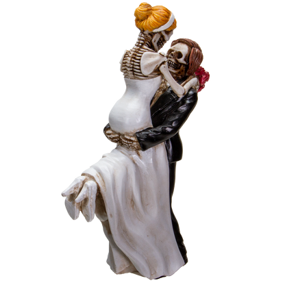 Pacific Giftware Love Never Dies Groom Lifts Up Bride Wedding Couple Resin Figurine