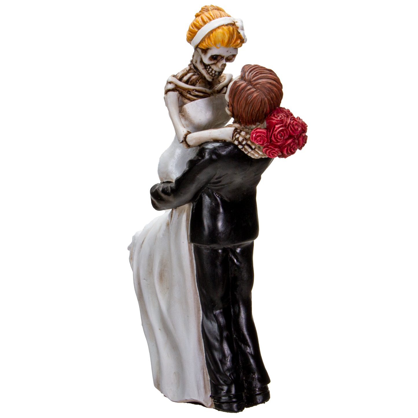 Pacific Giftware Love Never Dies Groom Lifts Up Bride Wedding Couple Resin Figurine