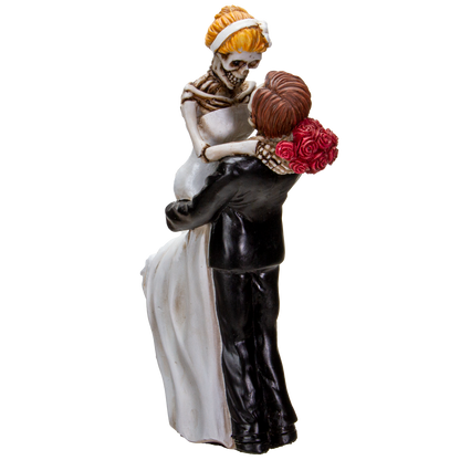 Pacific Giftware Love Never Dies Groom Lifts Up Bride Wedding Couple Resin Figurine