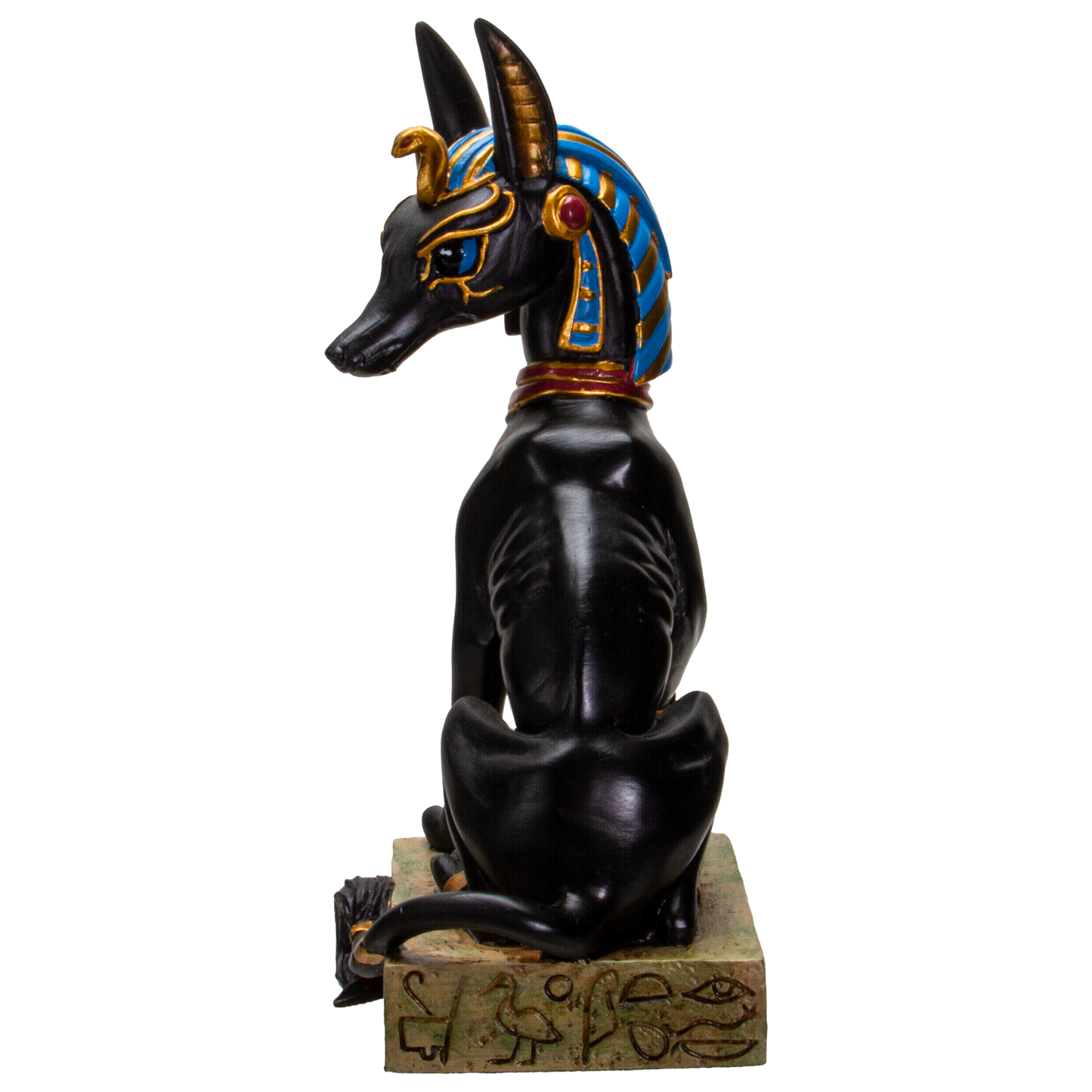 Pacific Giftware Ancient Egyptian God Anubis Sitting Pose Resin Figurine