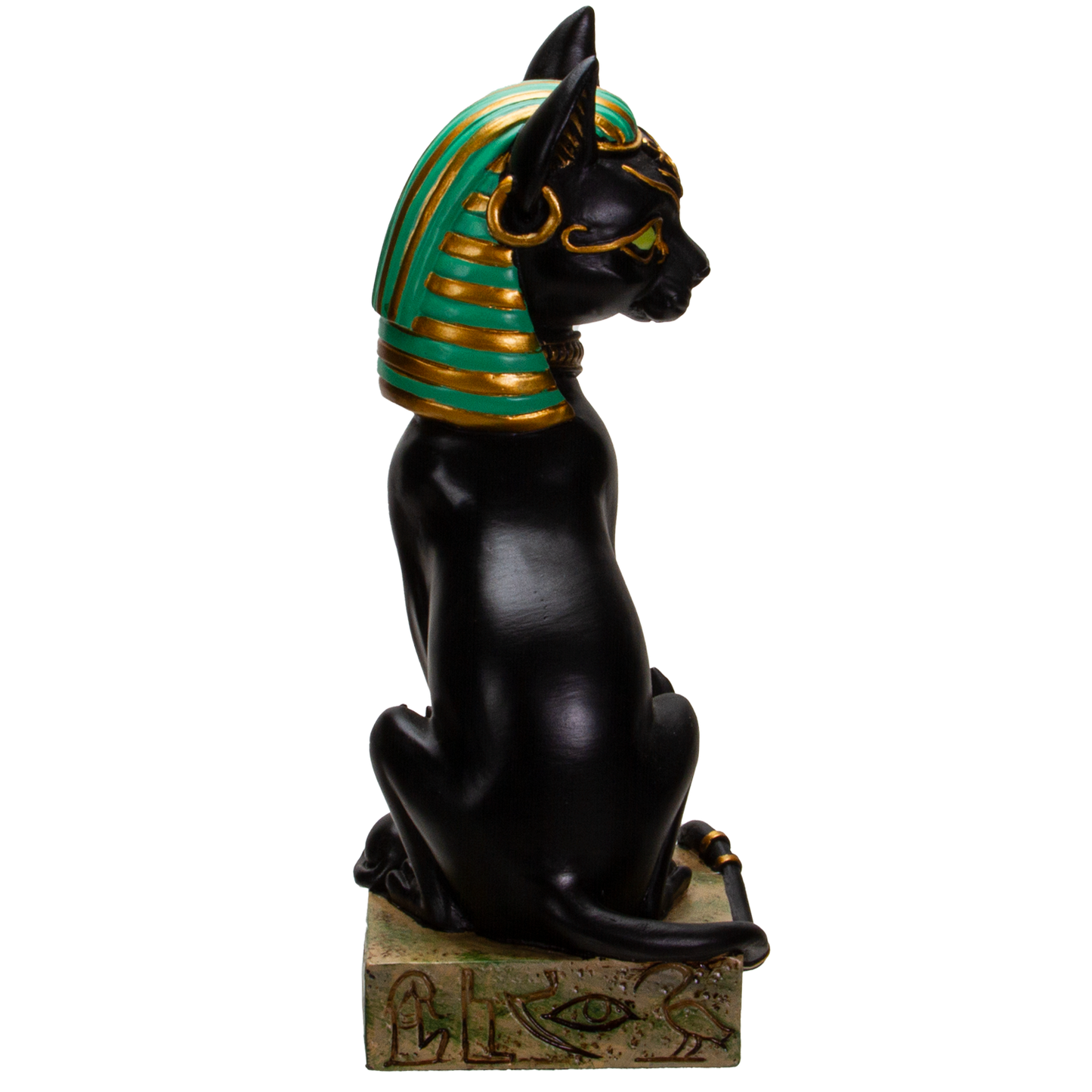 Pacific Giftware Ancient Egyptian Bastet Sitting Pose Resin Figurine